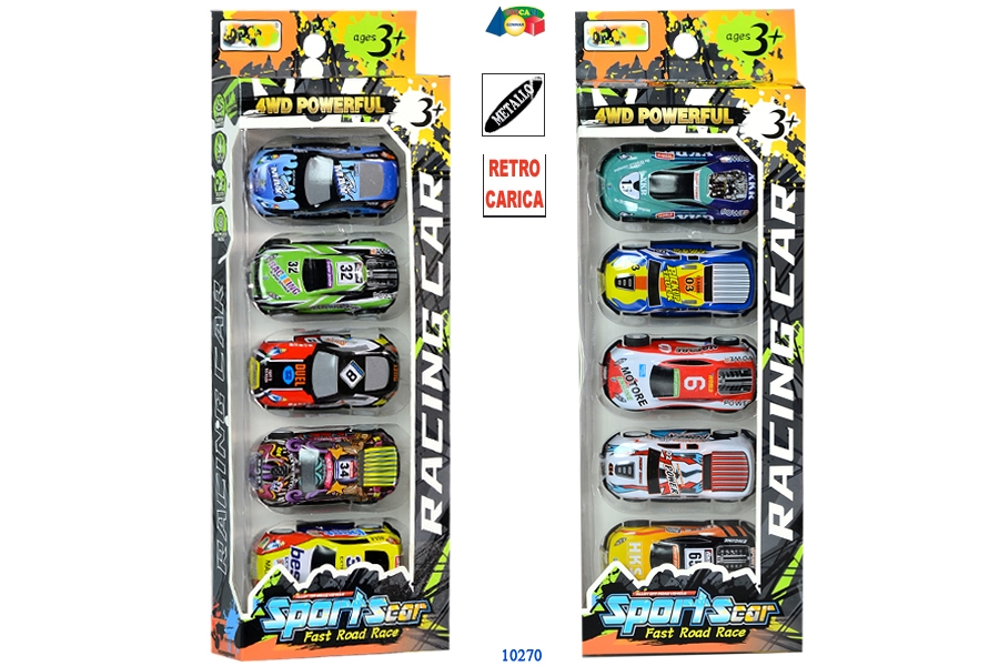 Auto metalni u setu 5/1 10270