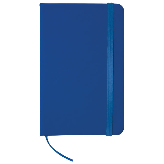 Notes A6 crte 96 listova s gumicom Midoceanbrands MO180004 tamno plavi