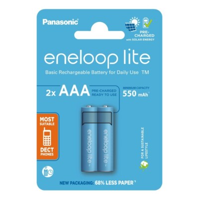 Baterija punjiva ENELOOP 2×AAA Lite 500 mAh