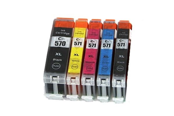 Zamjenska tinta za CANON CLI-571XL crna