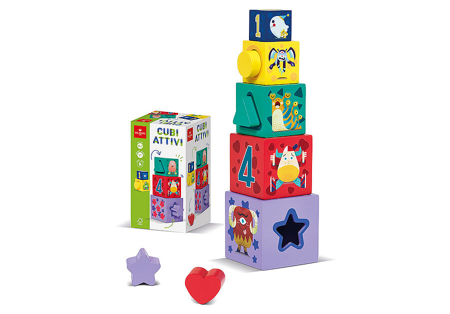 Igra aktivne kocke Dal Negro 054116