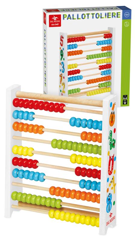 Abakus šareni Dal Negro drvo 054013