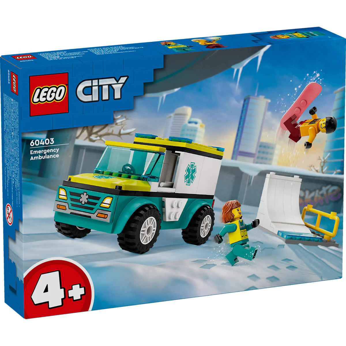 Lego City - Hitna pomoć i snowboarder 60403